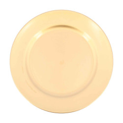 Sous-assiette Plastique Or Ø33cm Iconique | Déco Table Chic