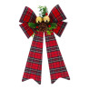 Nœud avec Branchages et Boules Tartan Ro
