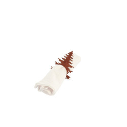 6 Ronds de Serv. Sapin Bois Vieilli 8x10