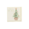 20 Serv. Cocktail "Joyeux Noël" Noël au