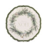 8 Assiettes "Joyeux Noël" Noël au Chalet