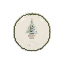 8 Petites Assiettes "Joyeux Noël" Noël a