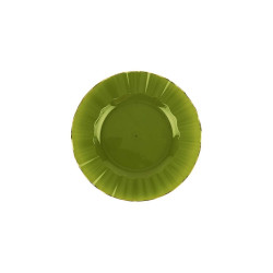 6 Petites Assiettes Réutilisables Plasti