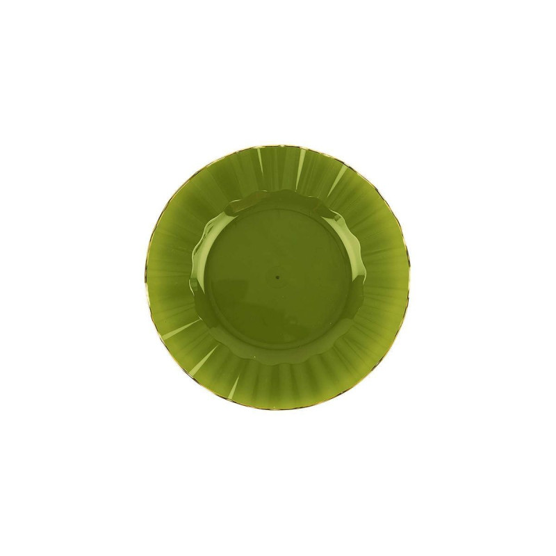 6 Petites Assiettes Réutilisables Plasti