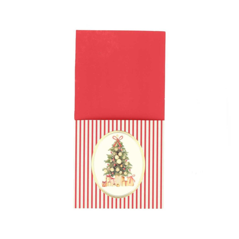 8 Porte-Couverts Santa's Christmas Papie