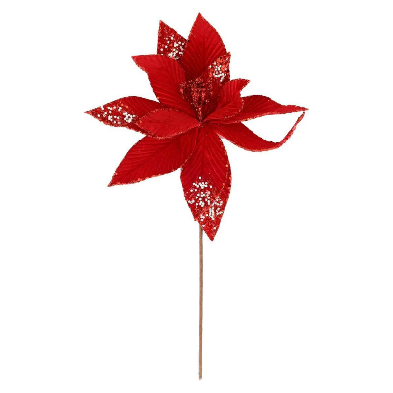 Poinsettia Majestueux sur Tige Velours e