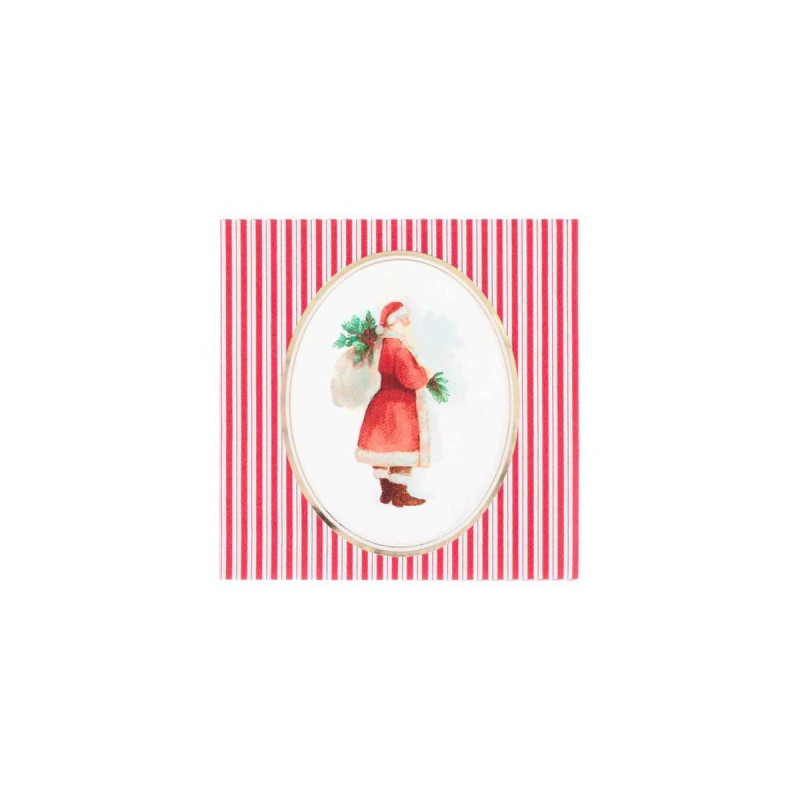 20 Serv. Cocktail Santa's Christmas Papi