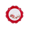 8 Petites Assiettes "Joyeux Noël" Santa'