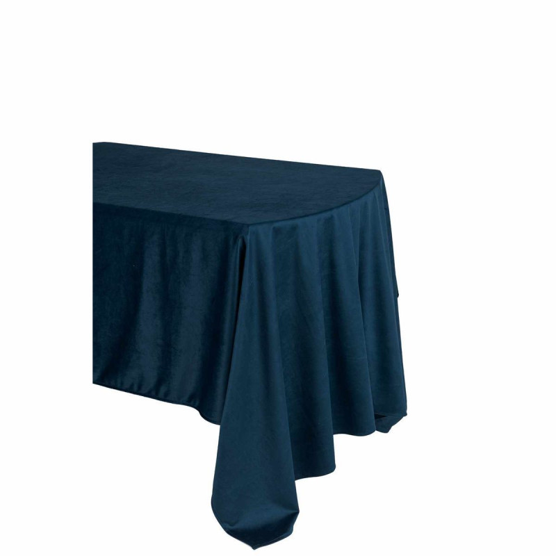 Nappe Velours Bleu Marine 140x240cm - La