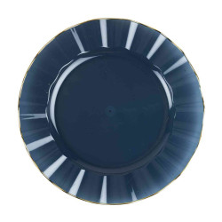 6 Assiettes Réutilisables Plastique Mari