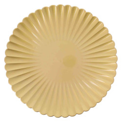 Sous Assie. d33cm Aurora Plast Or