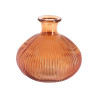 Vase Sienna Verre Orange Ø14x12,5cm - 85