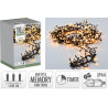 GUIRLANDE CHENILLE LED 700 BLC CHAUD 14M