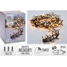 GUIRLANDE CHENILLE 1000LED BLC CHAUD MIC
