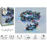 GUIRLANDE CHENILLE 700LED MULTICOLORE