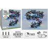 GUIRLANDE CHENILLE 1500LED MULTICOLORE