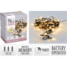 GUIRLANDE 96LED BLANC CHAUD