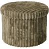 POUF PLI RANGEMENT 32CM VERT KAKI