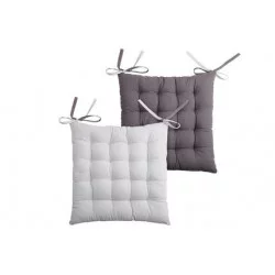 DUO GALETTE 16PTS 40X40 GRIS/PERLE