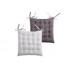 DUO GALETTE 16PTS 40X40 GRIS/PERLE