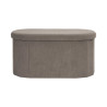 COFFRE BANC PLIABLE COTELE JULES TAUPE