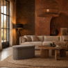 COFFRE BANC PLIABLE COTELE JULES TAUPE