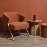 FAUTEUIL SALON COTELE JULES TERRACOTTA