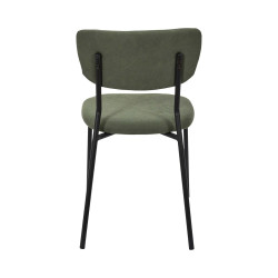 Chaise Côtelée Jules Verte