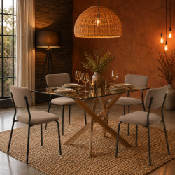 CHAISE COTELE JULES TAUPE