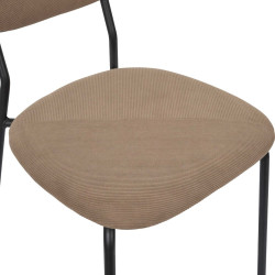CHAISE COTELE JULES TAUPE