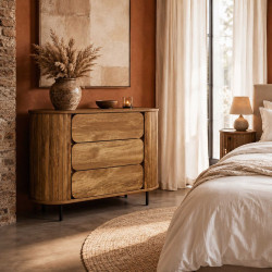 COMMODE 3 TIROIRS HERITAGE