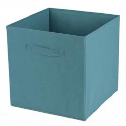 Blue non-woven cube 31x31x31cm