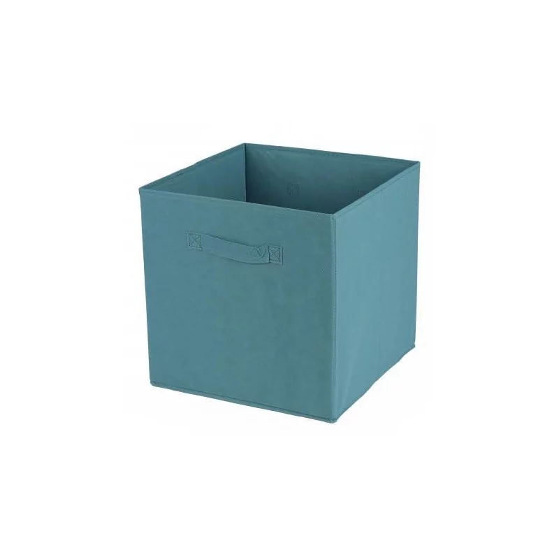 Blue non-woven cube 31x31x31cm