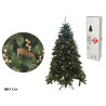 SAPIN DE NOËL BAIES OR 180CM 687 POINTES