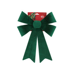 NOEUD VERT 29X44CM VEL RALANI