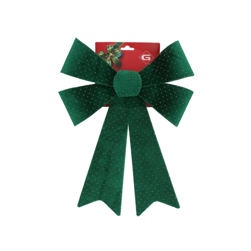 NOEUD VERT 29X44CM VEL RALANI