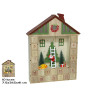 CALENDRIER DE L'AVENT 10 LED 31,5X39,5X7