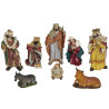 SANTONS GM POUR CRÈCHE 8 PIÈCES 33CM