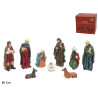 SET/9 FIGURINES NATIVITÉ 15CM SANTONS