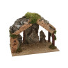 CRECHE VIDE GROTTE EN LIÈGE 30X20X25