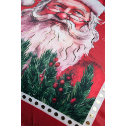 COUSSIN CHRISTMAS BORDEAUX 45X45