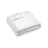 PLAID WARMY ECRU 130X160
