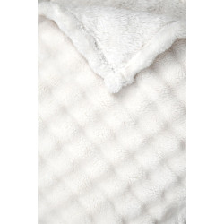 PLAID WARMY ECRU 130X160