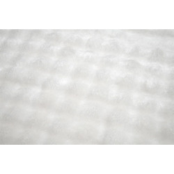 PLAID WARMY ECRU 130X160