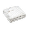 PLAID WARMY ECRU 180X220