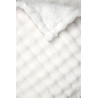 PLAID WARMY ECRU 180X220