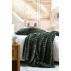 PLAID WARMY KAKI 180X220