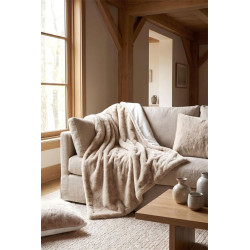 PLAID ICY NATUREL 130X160