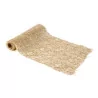 Chemin de Table Brodé Fils et Sequins Or 25cmx3m | Table Chic