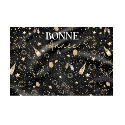 TOILE MURALE BONNE ANNEE